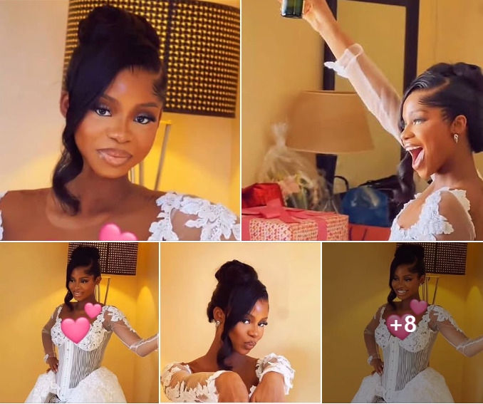 The Latest Bride is all Ready wowwww a big congratulations to Priscilla ojo